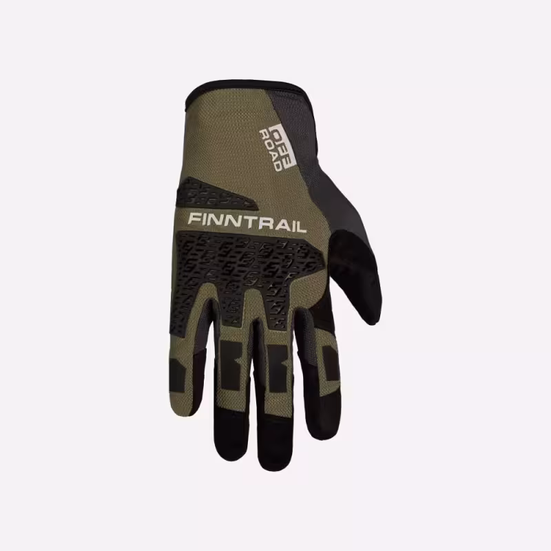 Мотоперчатки Finntrail Enduro 2732, неопрен, хаки, размер S