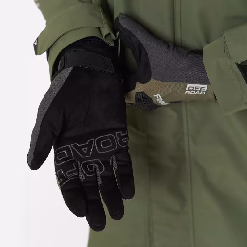 Мотоперчатки Finntrail Enduro 2732, неопрен, хаки, размер M