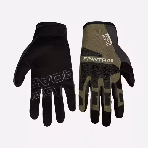 Мотоперчатки Finntrail Enduro 2732, неопрен, хаки, размер XL