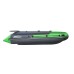 Надувная лодка ПВХ с интегрированным фальшбортом Angler Skat Triton 450NDFi, НДНД, серый/зеленый