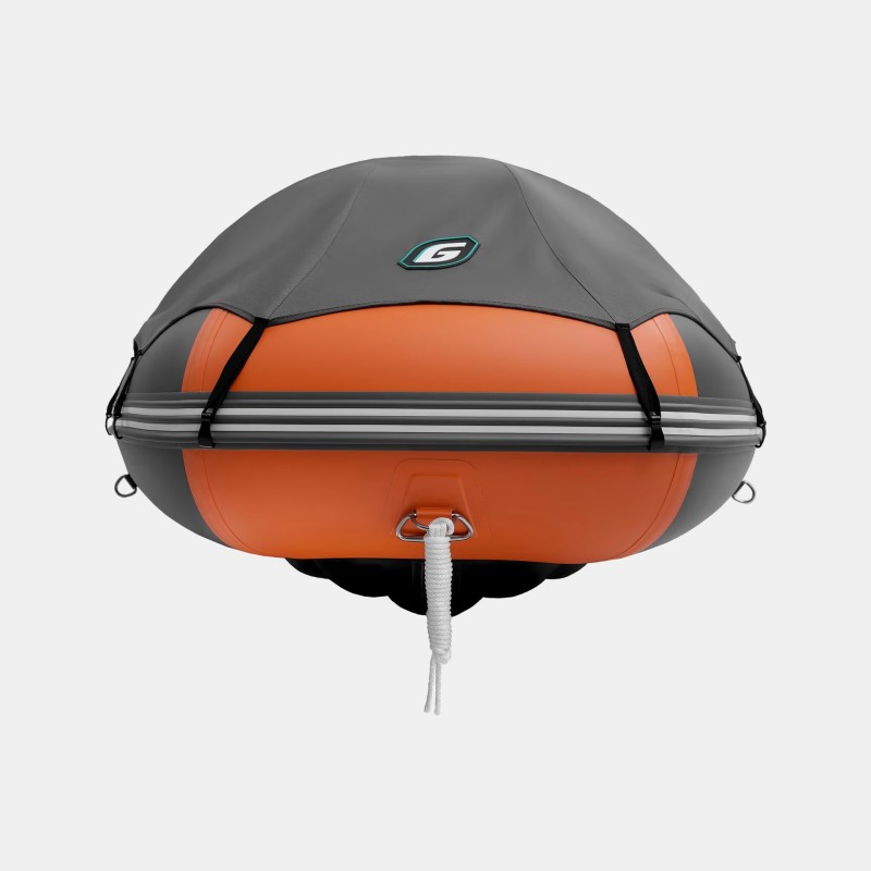 Надувная лодка ПВХ Gladiator E350PRO, НДНД, оранжевый