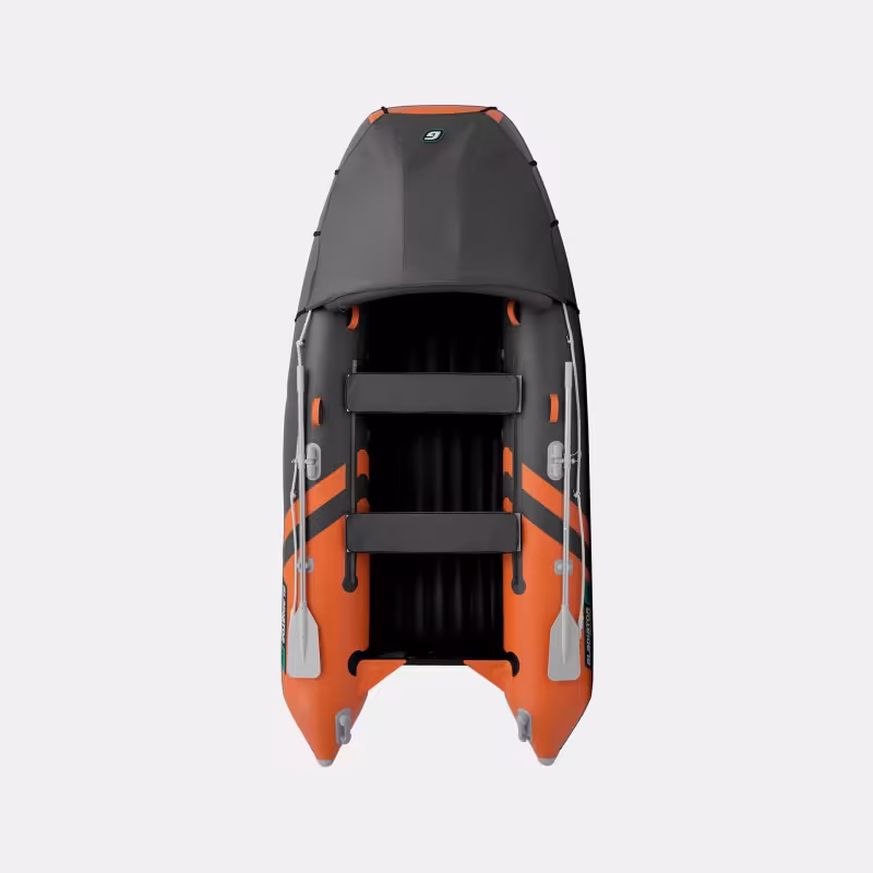 Надувная лодка ПВХ Gladiator E350PRO, НДНД, оранжевый