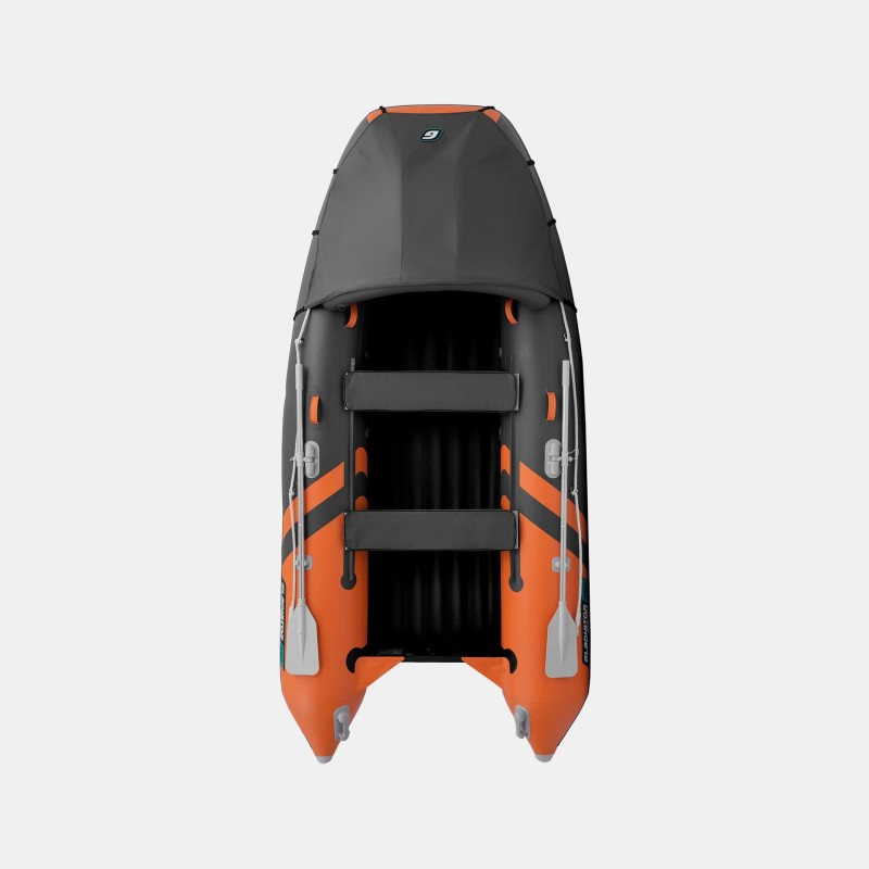Надувная лодка ПВХ Gladiator E350PRO, НДНД, оранжевый
