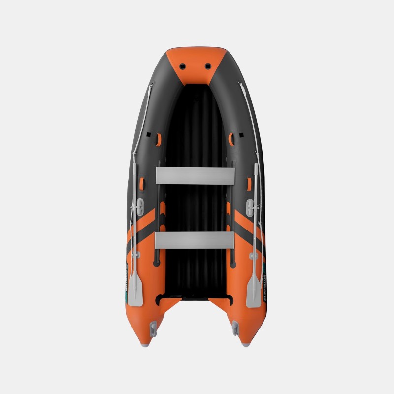 Надувная лодка ПВХ Gladiator E350PRO, НДНД, оранжевый