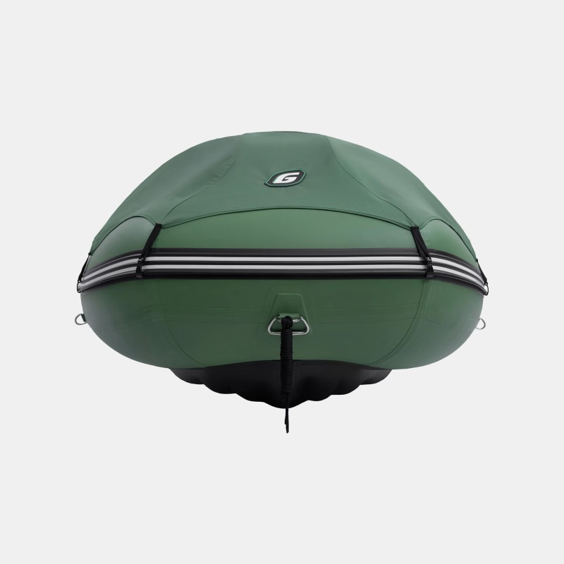 Надувная лодка ПВХ Gladiator E380PRO, НДНД, зеленый