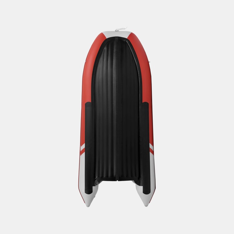 Надувная лодка ПВХ Gladiator E450X PRO, НДНД, красный