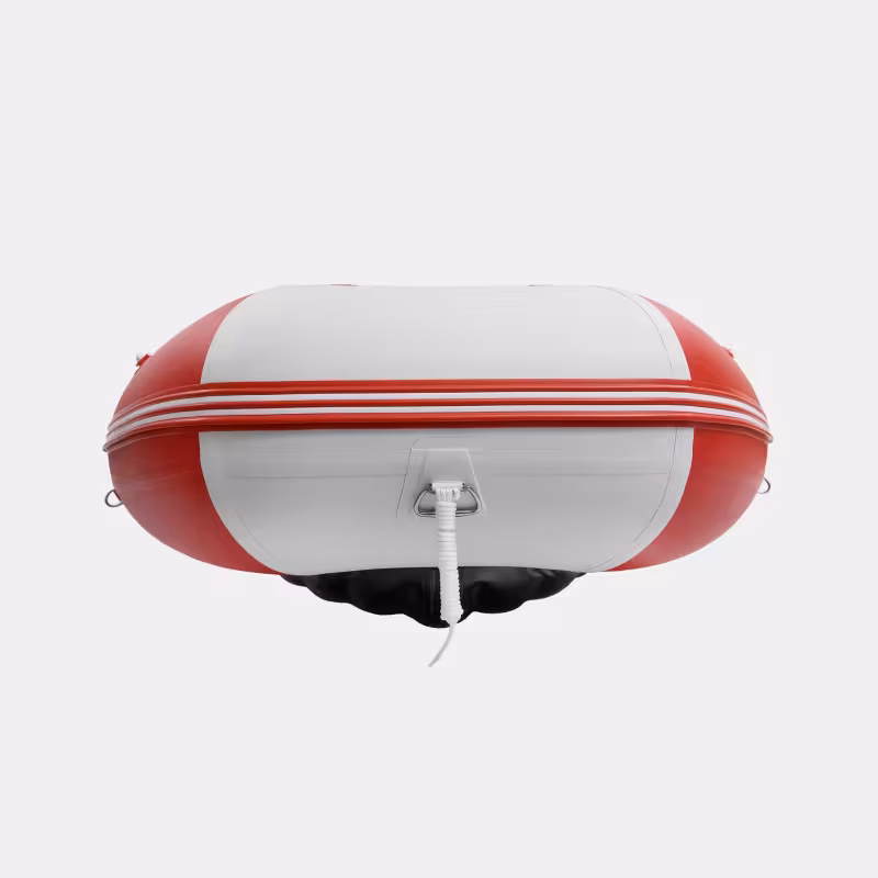 Надувная лодка ПВХ Gladiator E450X PRO, НДНД, красный