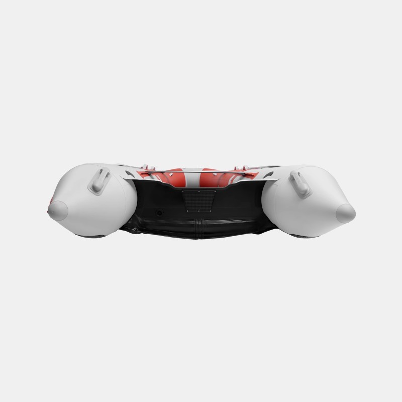 Надувная лодка ПВХ Gladiator E450X PRO, НДНД, красный