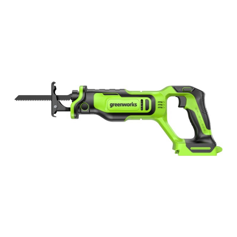 Пила сабельная аккумуляторная Greenworks GPT-BLRS-1