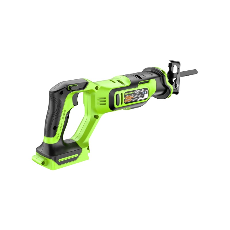 Пила сабельная аккумуляторная Greenworks GPT-BLRS-1