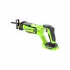 Пила сабельная аккумуляторная Greenworks GPT-BLRS-1