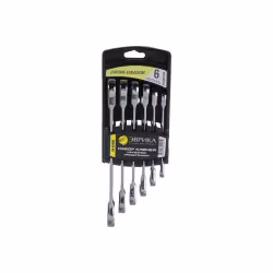 Набор ключей накидных Эврика ER-62006, 6 предметов