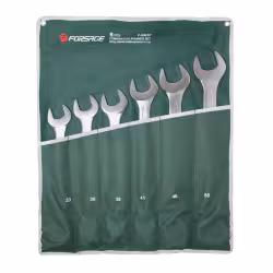 Набор ключей рожково-накидных RockForce RF-5061P, 6 предметов