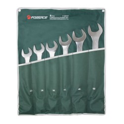 Набор ключей рожково-накидных RockForce RF-5061P, 6 предметов