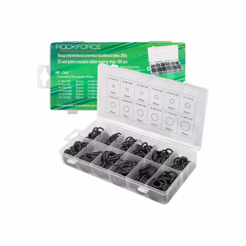 Набор уплотнительных колец RockForce RF-782, 300 предметов