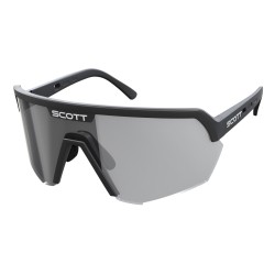 Очки солнцезащитные Scott Sport Shield LS black/grey, черный/серый