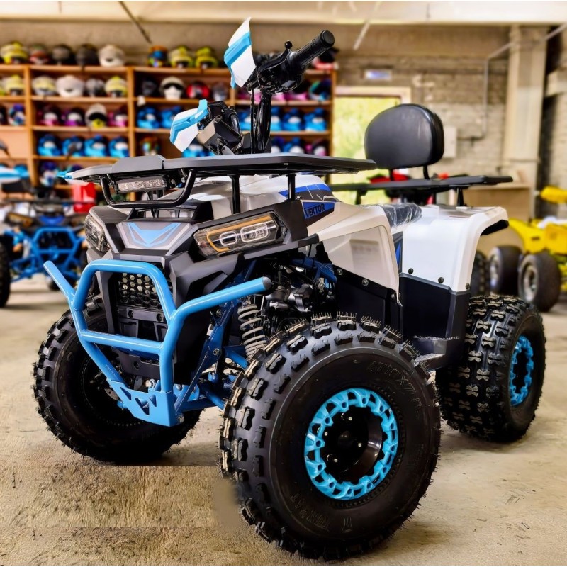 Комплект запчастей для сборки детского квадроцикла Yacota Vektor 125 Lux, белый/синий