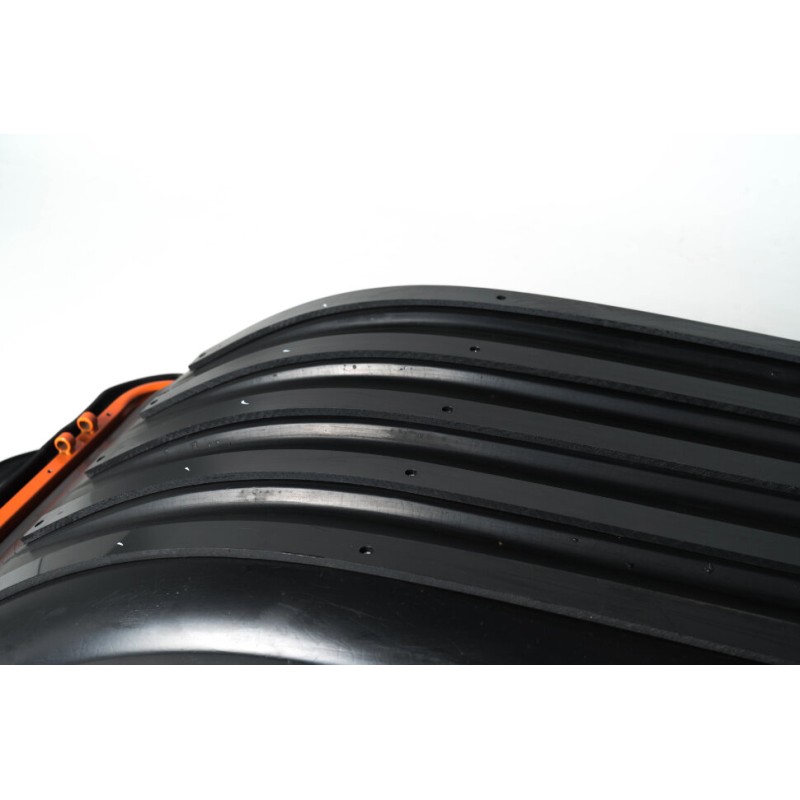 Сани-волокуши снегоходные ПК 2100 Н с накладками, демпфером и прицепным устройством, 2100 мм