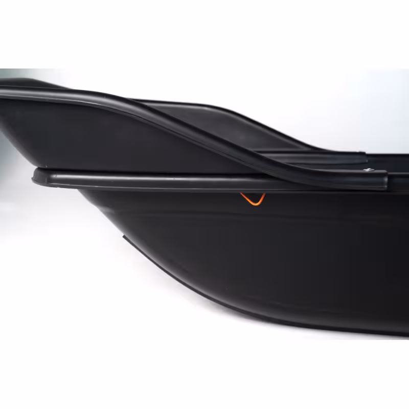 Сани-волокуши снегоходные ПК 2100 Н с накладками, демпфером и прицепным устройством, 2100 мм