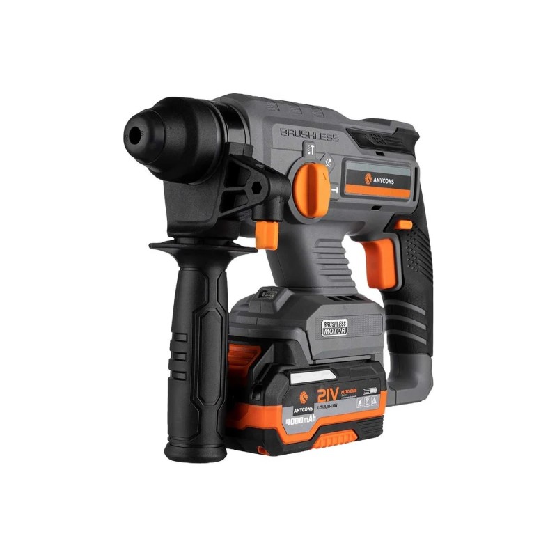 Комплект электроинструментов Anycons AC-ST403 (дрель, гайковерт, УШМ, перфоратор)