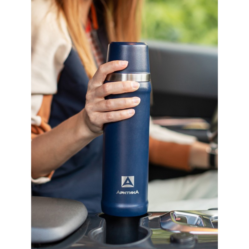 Термос Арктика 111-600, синий, 600 мл