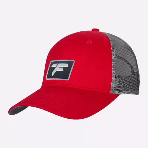 Кепка-бейсболка Finntrail Cap 9611 Red/Graphite, хлопок, красный/черный, размер универсальный