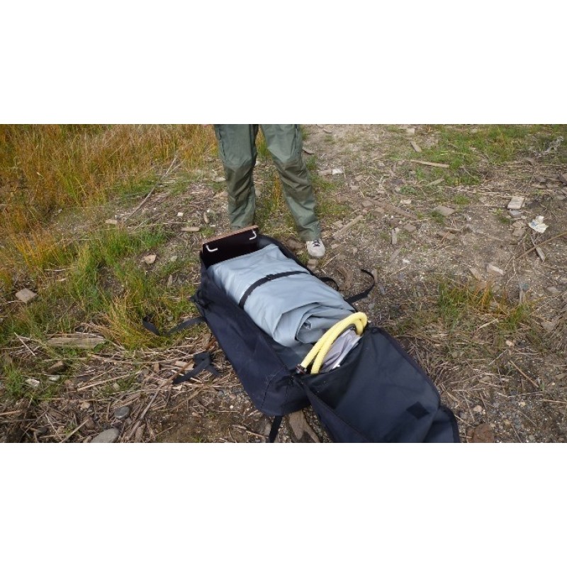 Лодка надувная ПВХ Адмирал 260, пайол фанерный, серый