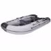 Надувная лодка ПВХ Адмирал 360 Sport, пайол фанерный, серый камыш