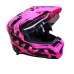 Мотошлем детский AiM JK802Y, розовый/черный, размер Y/M
