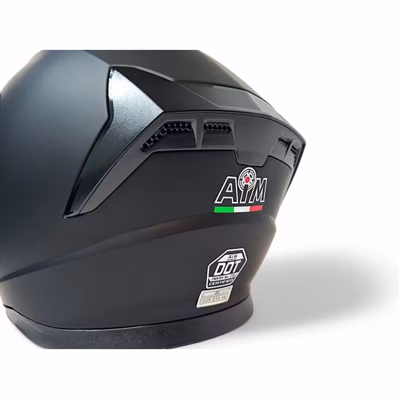 Мотошлем  AiM JK906, черный матовый, размер L