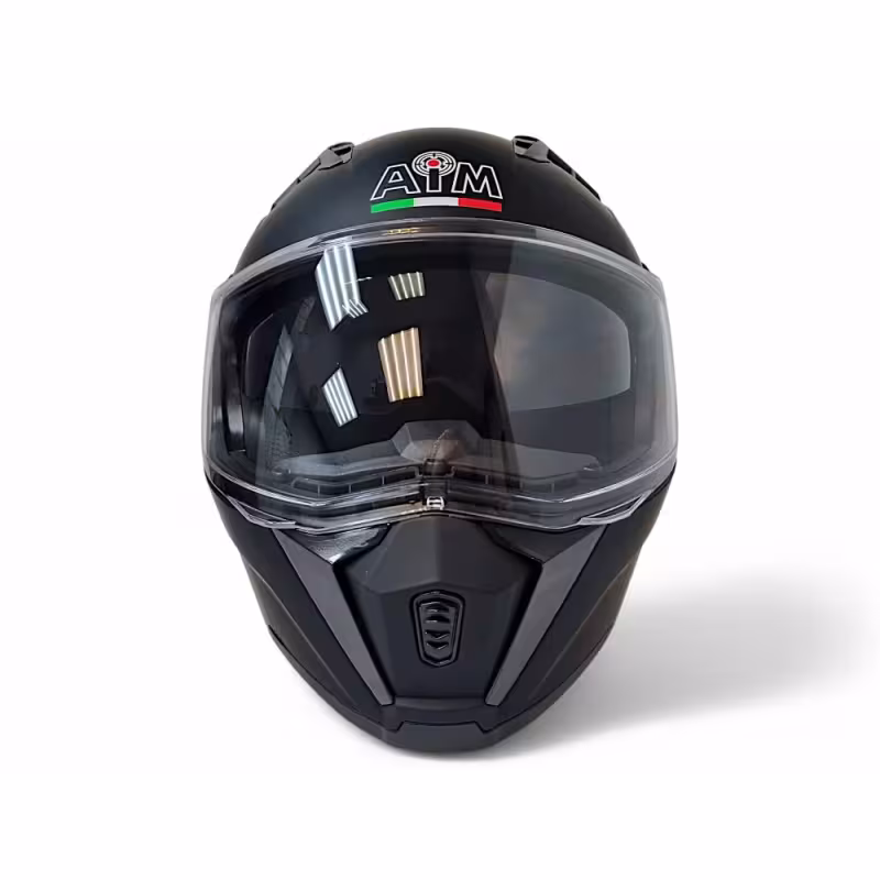 Мотошлем  AiM JK906, черный матовый, размер L