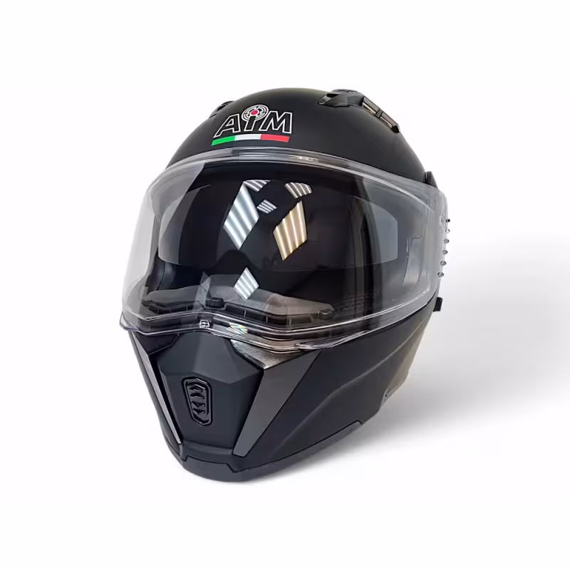 Мотошлем AiM JK906, черный матовый, размер XL