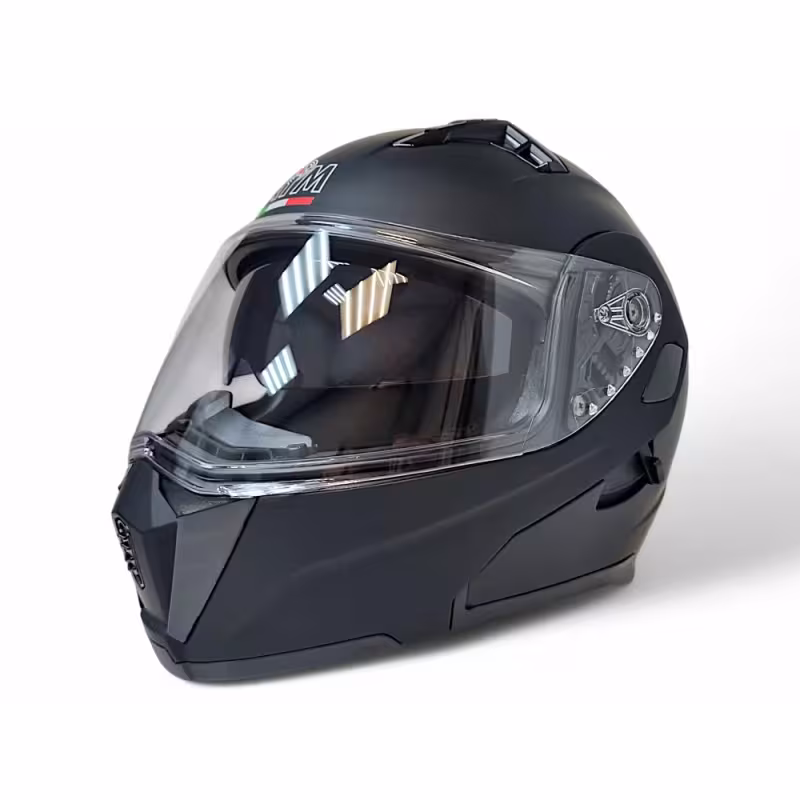 Мотошлем AiM JK906, черный матовый, размер XL