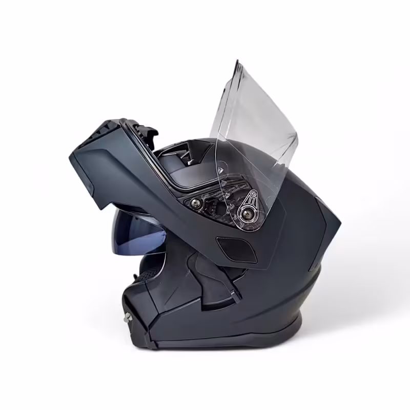 Мотошлем AiM JK906, черный матовый, размер XL