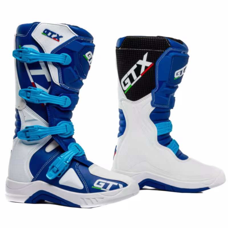 Мотоботы GTX MX, голубой, размер 39
