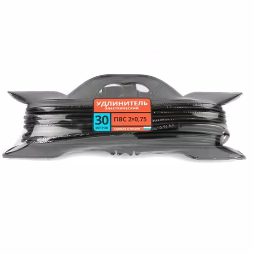 Удлинитель силовой одноместный на рамке Рыжая Такса УР-0574 (6 А, 1.3 кВт, 30 м)