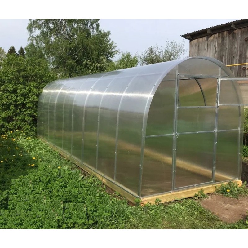 Каркас теплицы Кроха 2х4х1.9м, шаг 1 м