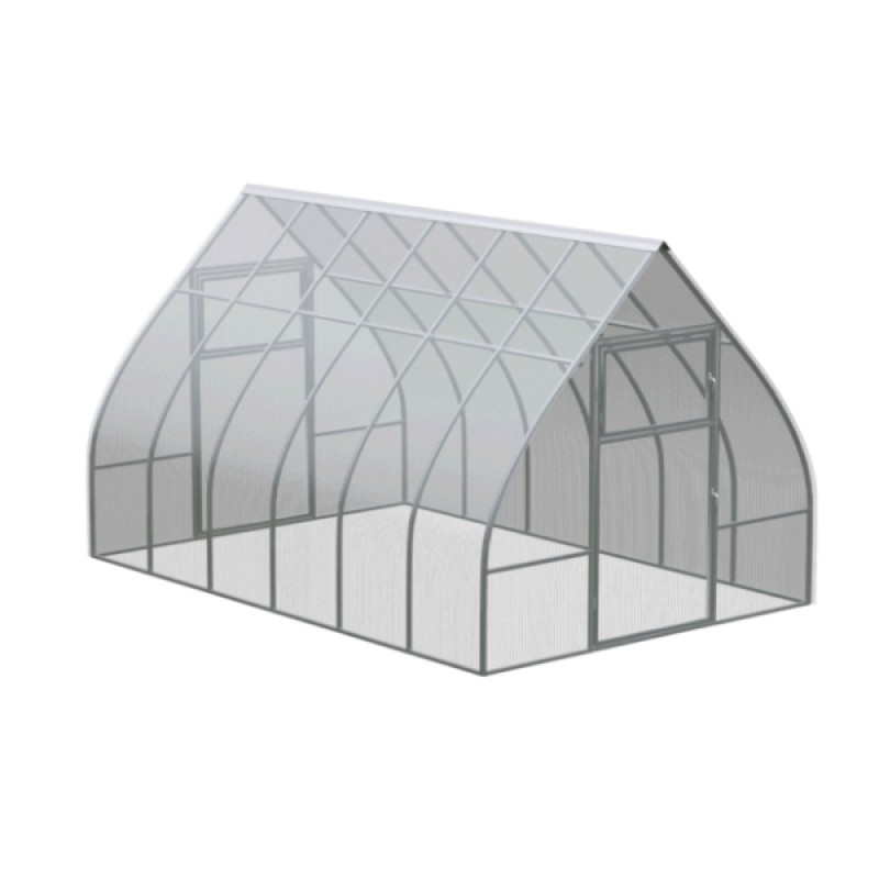 Каркас теплицы Горка 3х4х2 м, шаг 0,65 м