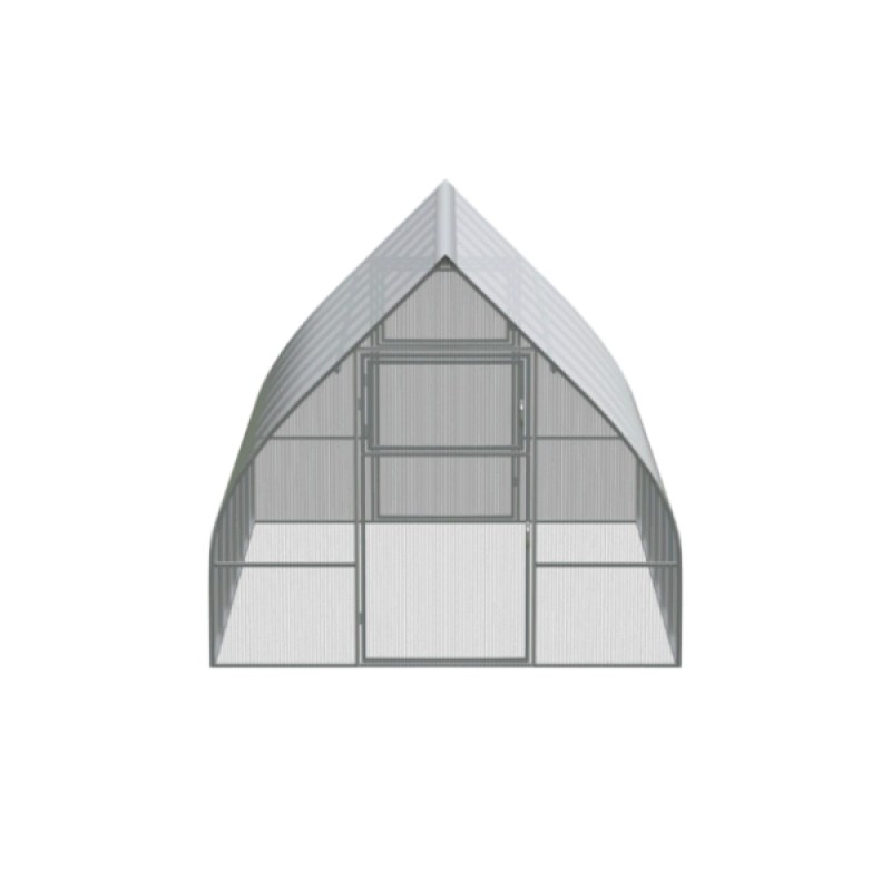 Каркас теплицы Горка 3х4х2 м, шаг 0,65 м