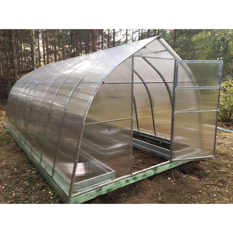 Каркас теплицы Горка 3х4х2 м, шаг 0,65 м