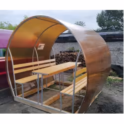 Каркас беседки Пион, 2х2х2 м