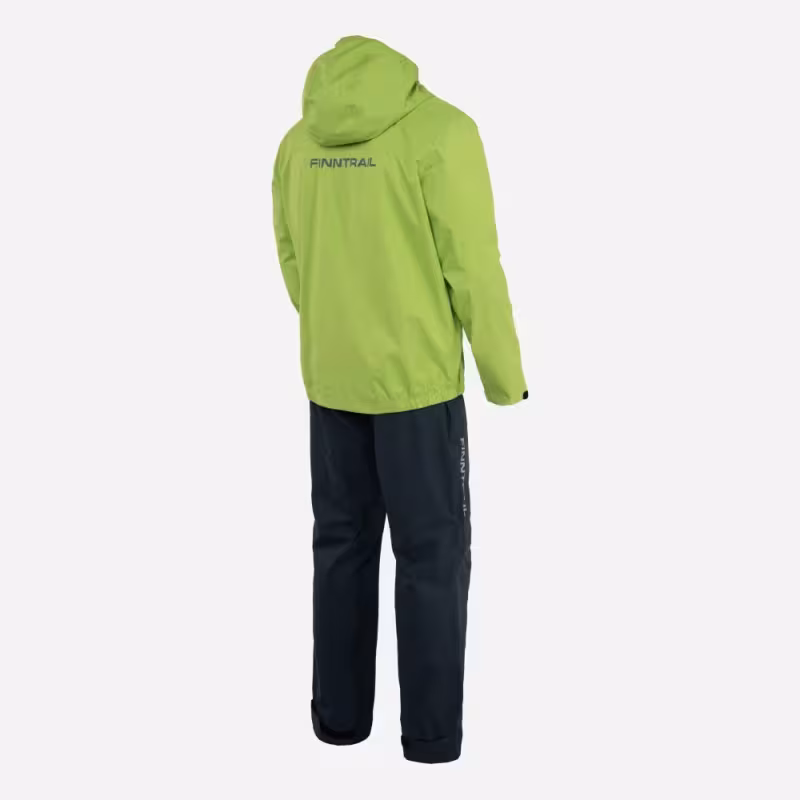 Костюм мужской Finntrail Outdoor Suit 3445 AppleGreen, мембрана Hard-Tex, зеленый, размер 54-56 (MK), 170-180 см