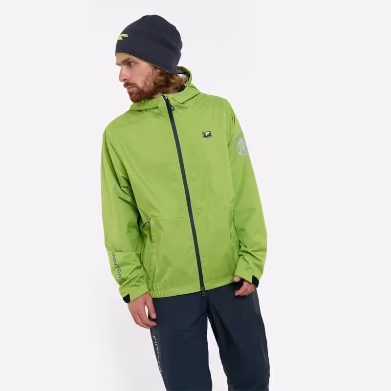 Костюм мужской Finntrail Outdoor Suit 3445 AppleGreen, мембрана Hard-Tex, зеленый/черный, размер 58-60 (XXL), 185-195 см