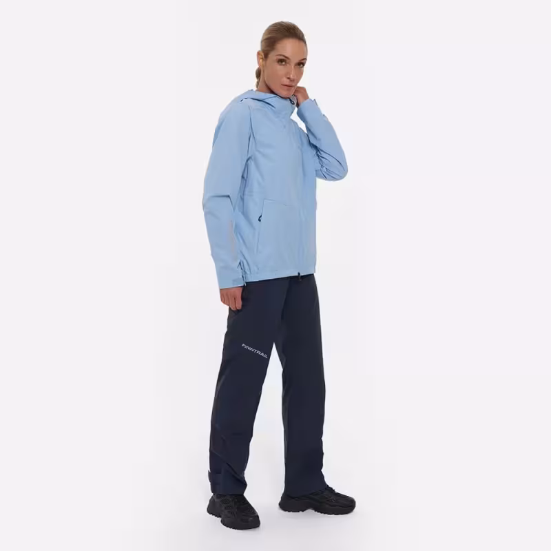 Костюм женский Finntrail Outdoor Suit W LightBlue, мембрана Hard-Tex, голубой, размер 40-42 (XXS), 150-160 см