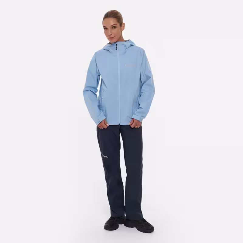 Костюм женский Finntrail Outdoor Suit W 3455 LightBlue, мембрана Hard-Tex, голубой, размер 48-50 (SQ), 160-170 см