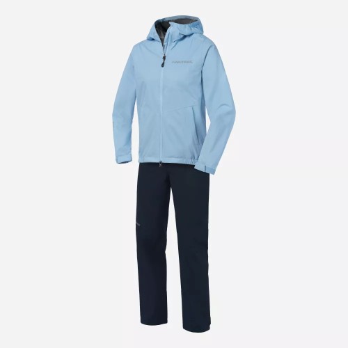 Костюм женский Finntrail Outdoor Suit W 3455 LightBlue, мембрана Hard-Tex, голубой, размер 46-48 (M), 165-175 см
