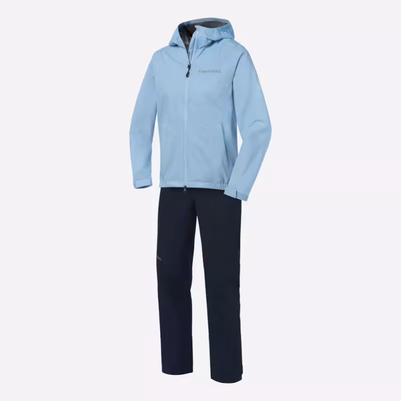 Костюм женский Finntrail Outdoor Suit W 3455 LightBlue, мембрана Hard-Tex, голубой, размер 50-52 (MQ), 165-175 см