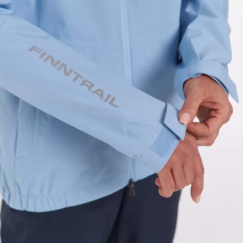Костюм женский Finntrail Outdoor Suit W 3455 LightBlue, мембрана Hard-Tex, голубой, размер 50-52 (XL), 170-180 см
