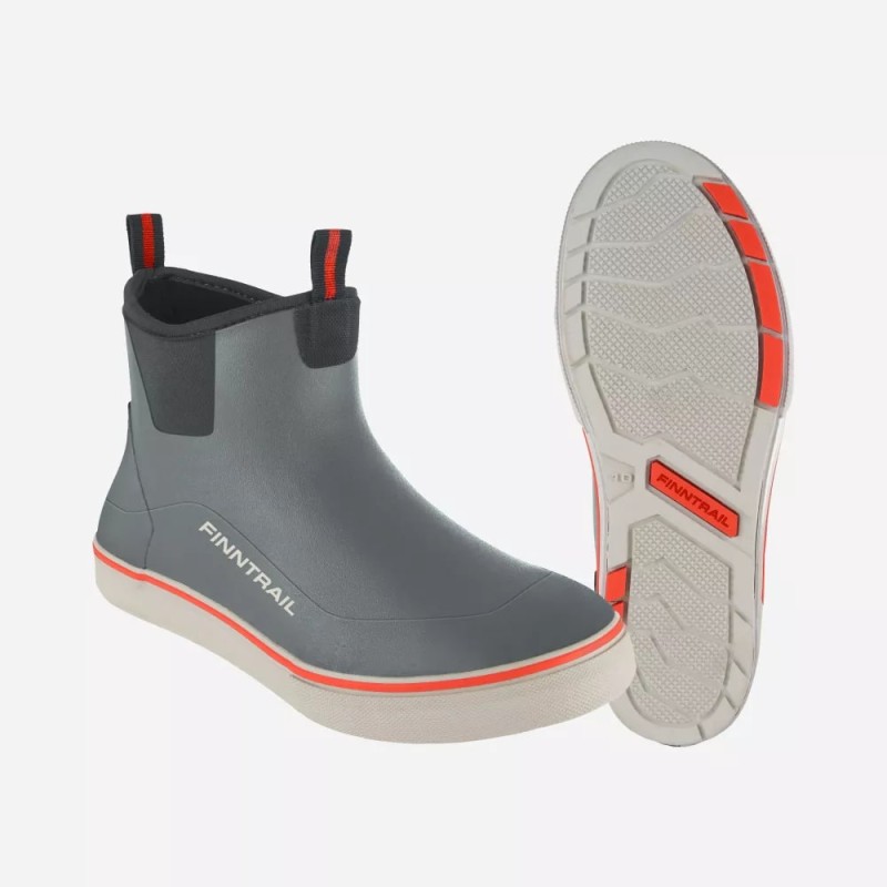 Полусапоги демисезонные Finntrail Deck 7518 MiddleGrey, серый, размер 43
