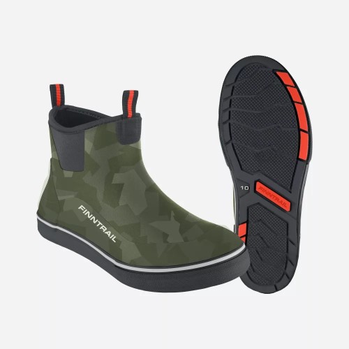 Полусапоги Finntrail Deck 7518 CamoShadowGreen, хаки, размер 40